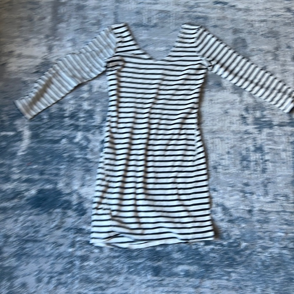 Abercrombie & fitch long sleeved mini dress - small